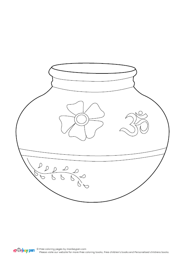 Premium Vector | How to draw a flower pot. drawing steps for kids. learn  how to draw. printable for children